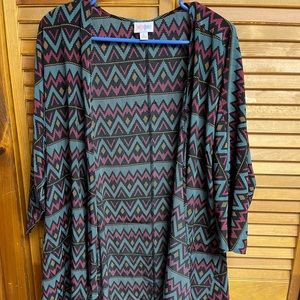 Lularoe short kimono